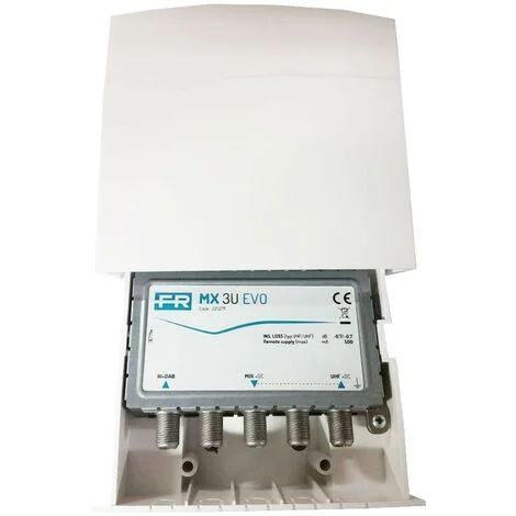 Miscelatore Fracarro da palo MX 3U Evo 3,UHF+DC 223271
