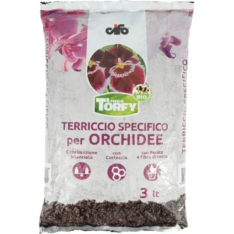 Cifo TORFY ORCHIDEE Terra terriccio substrato 3 LT