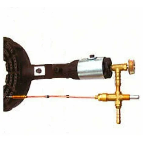 RUBINETTO FORNELLONE + VALVOLA SICUREZZA FORNELLO GAS GPL UNIVERSALE FER 268073