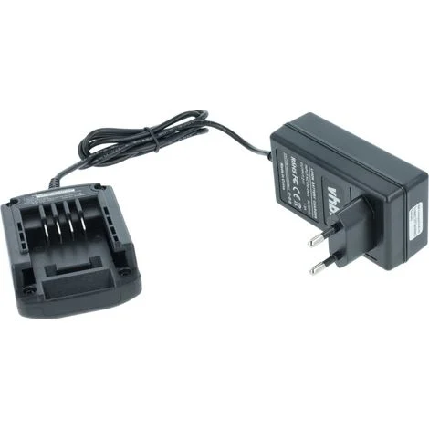 vhbw caricabatterie compatibile con Worx WG169E.5, WG166.1, WG163, WG169E, WG165, WG166, WG163E, WG160E.5, WG163E.9 batterie Li-Ion di attrezzi, 21V