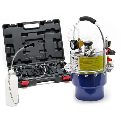 XPOtool Dispositivo pneumatico per spurgo freno ad aria compressa 3bar serbatoio 5 litri