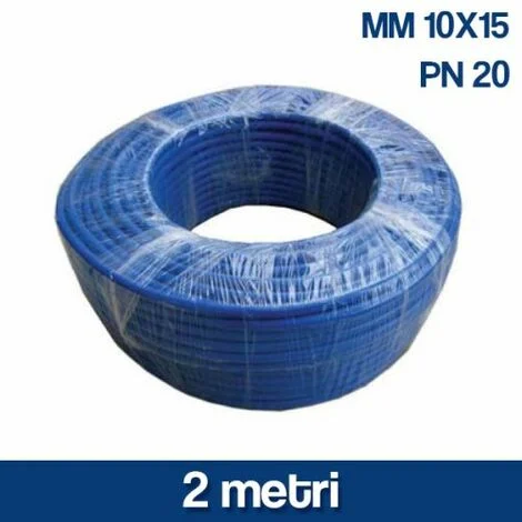MT 2 TUBO PER IRRORARE IRRORATRICE MM 10X15 PN20 ALTA PRESSIONE (29915/2)