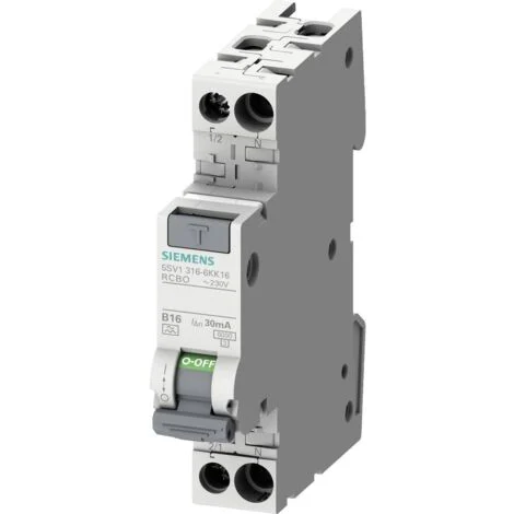 Siemens 5SV13167KK10 Magnetotermico e differenziale 1 polo 10 A 0.03 A 230 V
