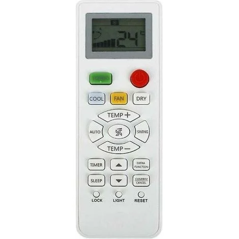 Telecomando per condizionatore d'aria Haier Yr-hd01/Yl-hd04/Yr-hd06/Yl-hd02 Derrui-Crezuo