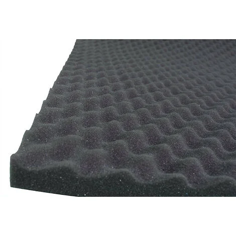 Pannello Spugna Fonoassorbente Insonorizzante Adesivo Bugnato 50x100 da 20/30/40mm Spessore - 30mm (3cm)