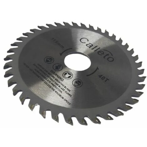Disco per taglio legno 115mmlama per smerigliatrice 40 denti circolare sega