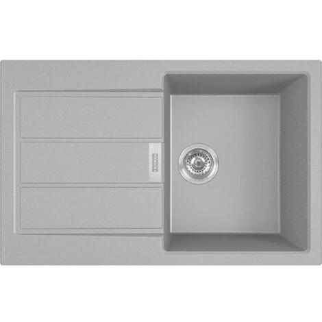 Franke SIRIUS - 2.0 S2D 611-78 Tectonite®, lavello a incasso grigio