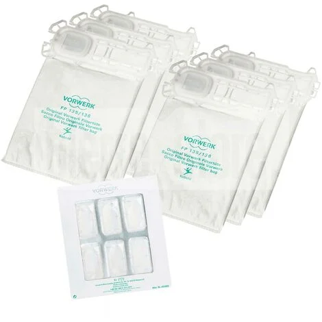 Sacchetti folletto vk 135 vk 136dovina originali fp135 fp136