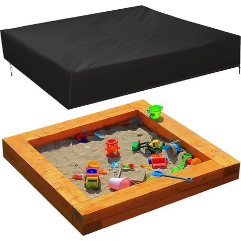 Copertura Per Sabbiera, Copertura Impermeabile Per Sabbiera Per Bambini In Tessuto Oxford, 120 X 120 Cm, Copertura Protettiva Antipolvere Con Coulisse, Per Piscina, Patio, Giardino