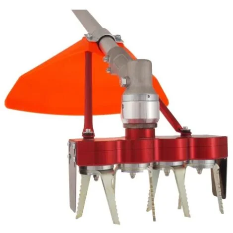 Fresa universale per decespugliatore Mytilla zappette in acciaio lavoro 20cm