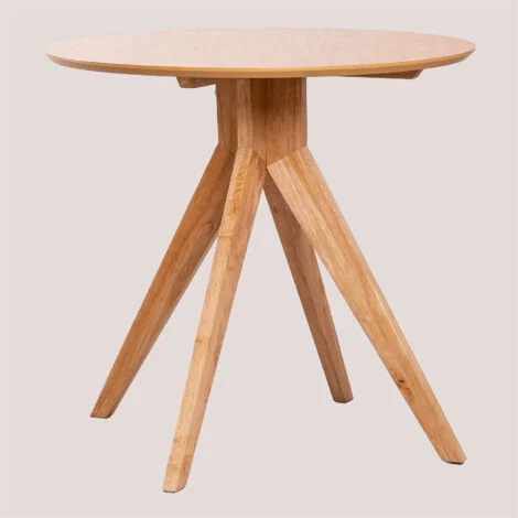 Tavolo da cucina rotondo Ø80 cm in legno Sekiz SKLUM