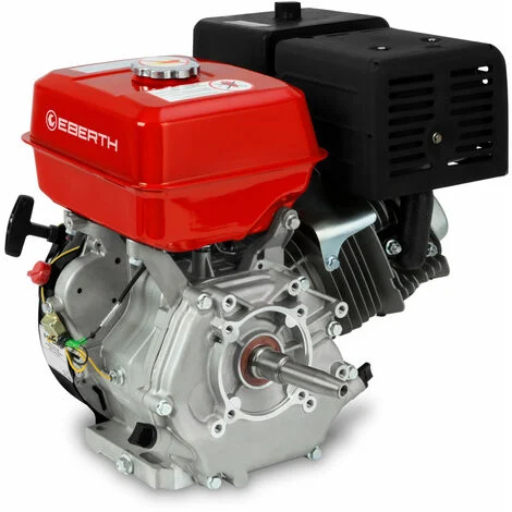 Motore a benzina 13CV 9,56kW 4T 389cc albero conico 22mm avviamento – EBERTH