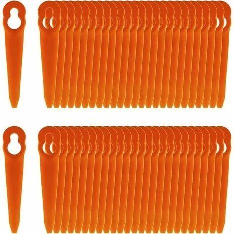 Confezione da 100 lame compatibili per tagliabordi a batteria Stihl PolyCut 2-2, PolyCut 3-2, FSA 45, FSA 57 e FSE 52 -Crezuo