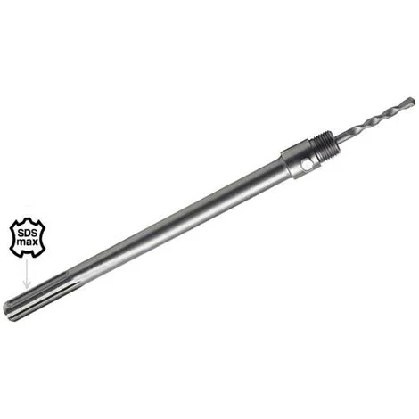 Asta Barra 60 Cm Attacco Grande Max Prolunga 600 Mm Per Fresa Carotatrice Tazza