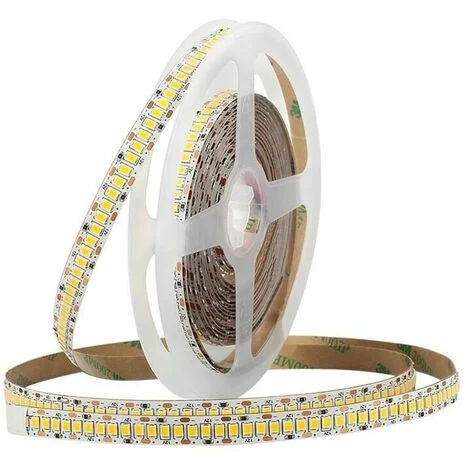 Striscia 1200 Led Luce Naturale Bobina Strip 5 Metri 2835 Smd