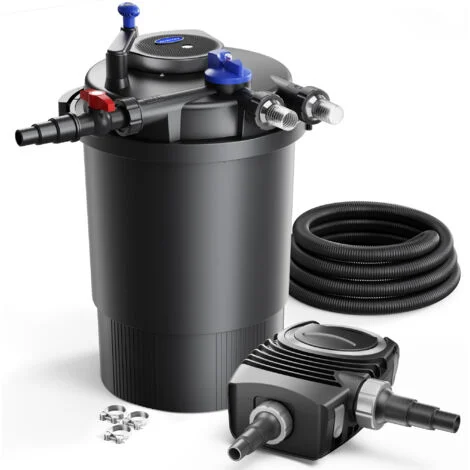 SunSun CPF-30000 SET 60000l 55W UVC NEO6000 Pompe Tubo Set per Laghetti