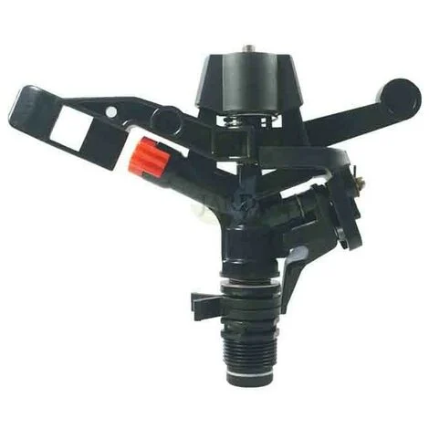 Irrigatore Settoriale Agricolo 3/4'', Portata da 13 a 18 m Irrigatore da giardino con angolo regolabile da 0 a 360º