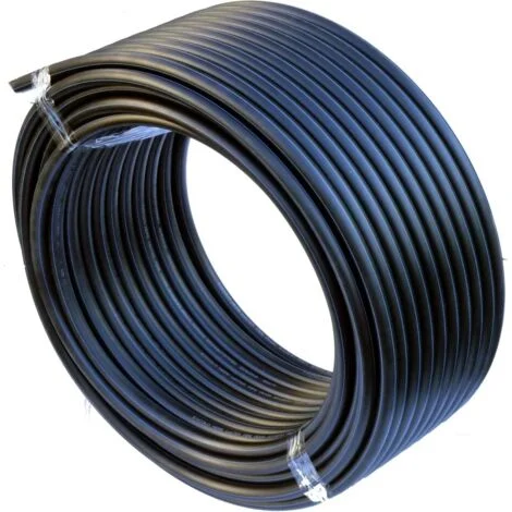 Tubo irrigazione 32mm PN 10 in polietile ad alta desità PE100, rotolo da 25 metri, adatta all'uso acqua potabile