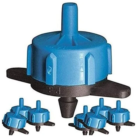 Set di 100 Gocciolatori Autorigolanti 8 l/h, Gocciolatori di Irrigazione in linea sistema micro
