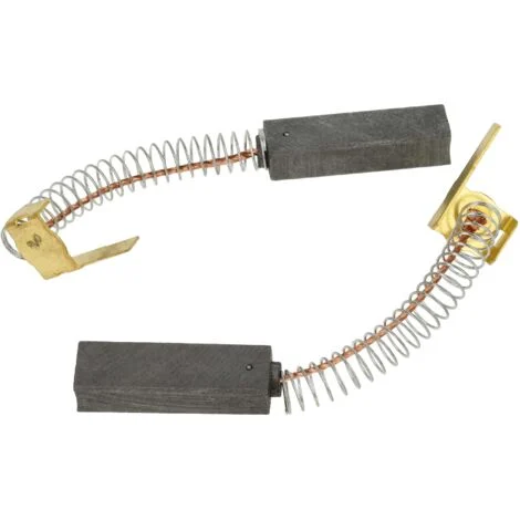 vhbw 2x spazzola carbone compatibile con diversi aspirapolvere -Spazzola motore, 32,2 x 6,4 x 10 mm