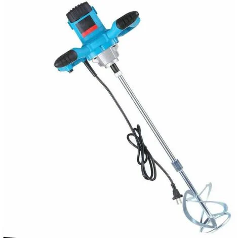 TRAPANO MISCELATORE IMPASTATORE MALTA CEMENTO GESSO COLLA 1100 W FRUSTA