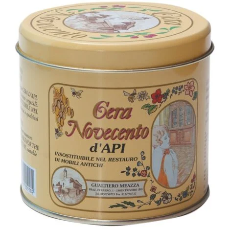 cera d'api Novecento colorante 500 ml mogano stucco restauro mobili antichi