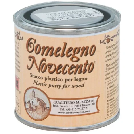 Novecento stucco plastico per legno 250 ml frassino restauro mobili comelegno