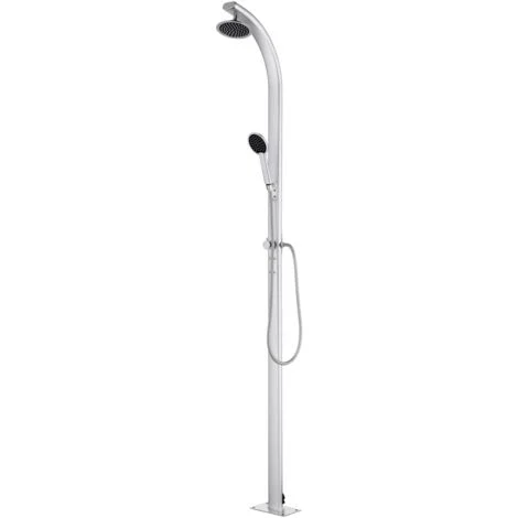 Doccia da Giardino 215 cm in Alluminio vidaXL