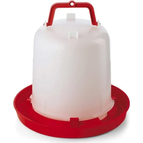 Abbeveratoio per pollame con maniglia per il trasporto, 10 l 1646700310