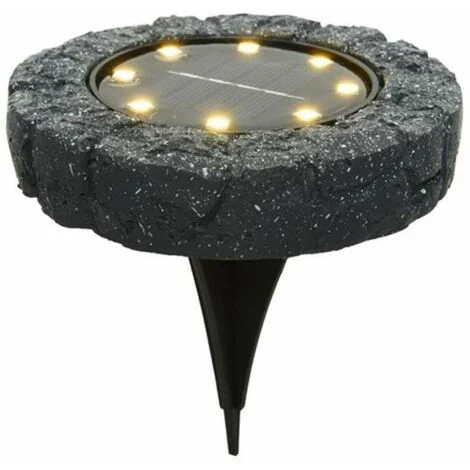 Kaemingk Lampade Solari - Faretto Segnapasso Effetto Roccia 11,2 cm