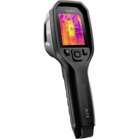 FLIR TG165-X MSX Termocamera -25 fino a +300 °C 80 x 60 Pixel 8.7 Hz MSX®, Luce LED integrata, Fotocamera digitale inte