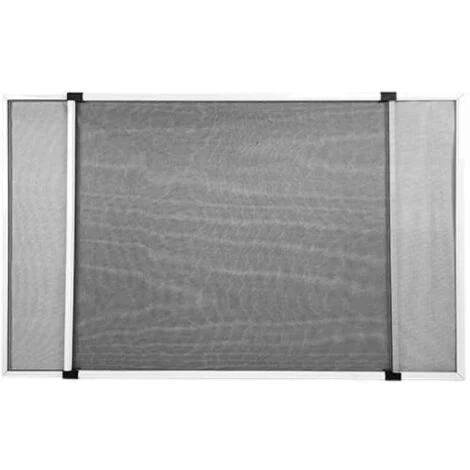 Zanzariera Estensibile in Alluminio - Silver - 70x100 cm