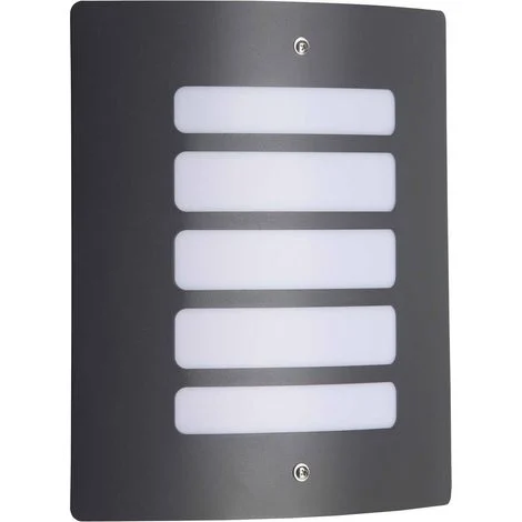 Brilliant Todd 47682/63 Lampada da parete per esterno E27 60 W Antracite