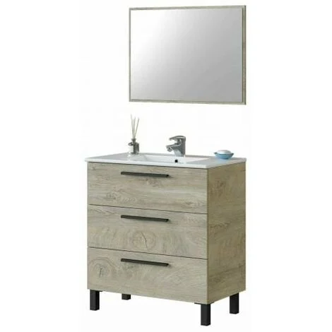 KIT MOBILE BAGNO ATHENA 3 CASS 80 ROVERE ALASKA