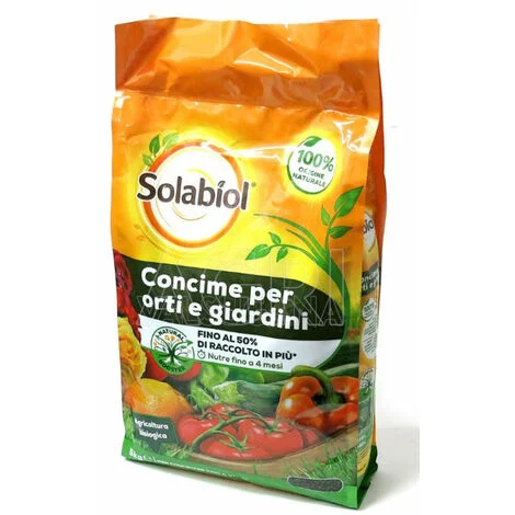 CONCIME BIO PER ORTI E GIARDINI UNIVERSALE 5KG