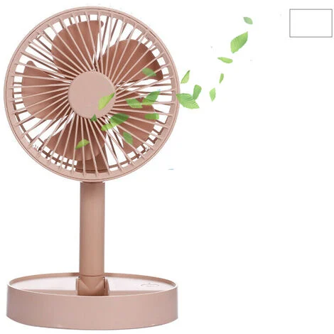 Mini ventilatore pieghevole da viaggio ricaricabile usb regolabile TE-B0336