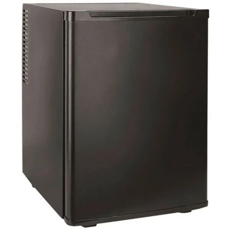 MINI Frigo 40 litri nero frigobar per hotel da bar minibar Silenzioso 0 db piccolo VAMA TOP A+