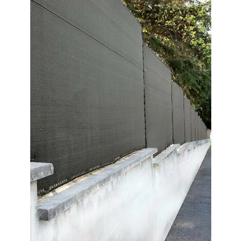 RETE OMBREGGIANTE COIMBRA DARK ANTRACITE 1,5X5M