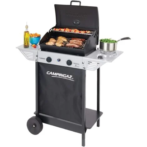 BARBECUE A GAS GPL CAMPINGAZ XPERT100LS ROCKY CON FORNELLO LATERALE