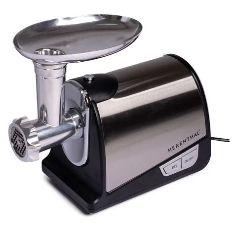 Tritacarne elettrico professionale tre lame acciaio inox 1400W e vari erogatori