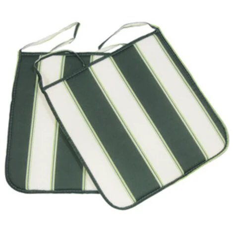 4PZ CUSCINO PANAREA DIMENSIONI CM.39X39X2 RIGATO VERDE