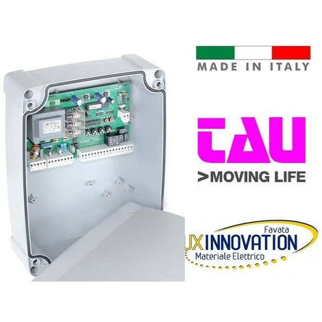 Quadro di comando TAU per portoni e cancelli ad ante battenti CENTRALINA D770M ex D760M tau