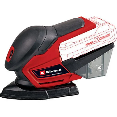 Einhell TE-OS 18/150 Li Solo Power X-Change 4460708 Levigatrice multifunzione a batteria 150 x 150 x 100 mm Quantità di