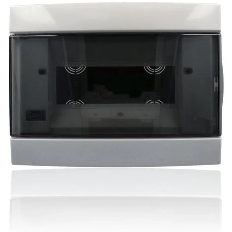 GEWISS GW40225TB - Centralino da arredo da Incasso con Portello - bianco - 8 + 1/2M