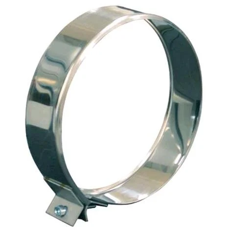 COLLARE PER CANNA FUMARIA in ACCIAIO INOX250 mm Mod. SPEEDY 01