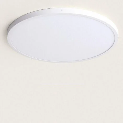 Plafoniera LED 48W Circolare Superslim CCT Selezionabile Ø600 mm Selezionabile (Caldo-Naturale-Freddo)