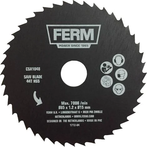 FERM CSA1048 Lama di precisione 44T