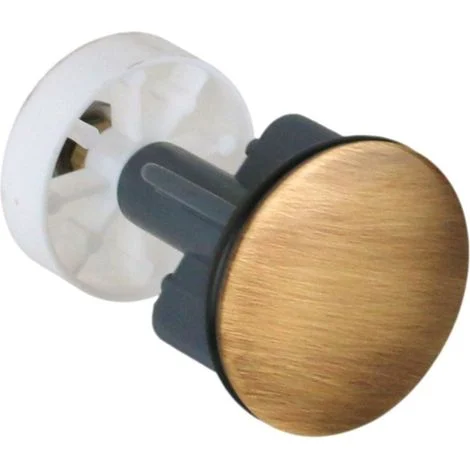 Tappo di ricambio universale per piletta di scarico con salterello colore bronzo CGS T007L.25Bronzo