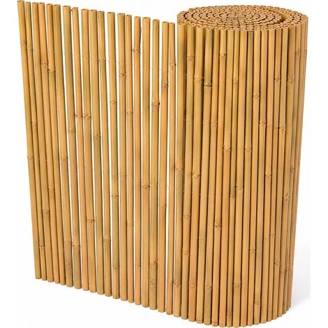 4. Arella In Bambù Naturale Con Cannette Da Esterno Per Copertura Ombra E Privacy Soluzione Ideale Per Recinzioni Pergolati Gazebo Verande Balconi Terrazze E Giardini Resistenti 1x3 Metri
