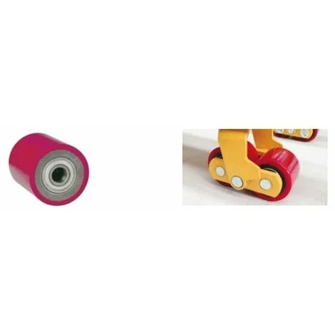 BARBERO SERIE RULLI RPU RUOTE RICAMBIO TRANSPALLET FORO ø20 mm
